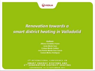 Renovation towards a smart district heating in Valladolid